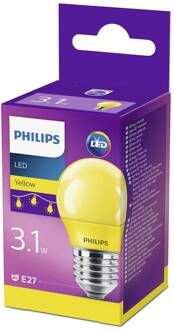 Philips Led Lamp E27 3,1w Geel