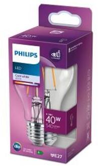 Philips LED Lamp E27 4.3W Peer Wit