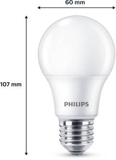 Philips LED lamp E27 4,9W 470lm 2.700K mat per 2