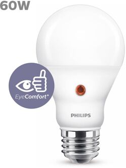 Philips LED Lamp E27 7,5W + sensor