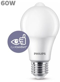 Philips LED Lamp E27 8W + sensor