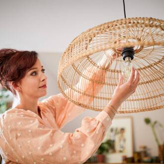 Philips LED lamp E27 A60 2,3W 485lm 2700K filament 6-pack