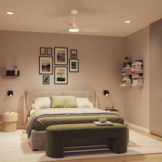 Philips LED plafondventilator Fix Blade Ø 132 cm, wit, stil