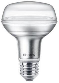 Philips Led Reflectorlamp R80 E27 8-100w 2700k 36d 670lm Transparant