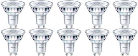Philips LED Spot 10 Pack - CorePro 827 36D - GU10 Fitting - Dimbaar - 4W - Warm Wit 2700K Vervangt 35W