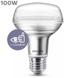 Philips LED spot R80 E27 9-100W 2700K dimbaar blister - 5103360