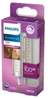 Philips LED staaflamp dimbaar - R7S 14W 1600lm 3000K 230V 118mm