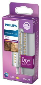 Philips LED staaflamp dimbaar - R7S 14W 2000lm 3000K 230V 118mm