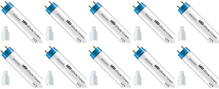 Philips LED TL Buis T8 met Starter 10 Pack - CorePro LEDtube EM 865 - 120cm - 14.5W - Helder/Koud Wit 6500K Vervangt