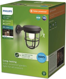 Philips LED wandlamp Radii zwart