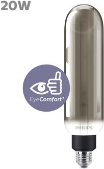 Philips Ledfilamentlamp Giant - Smoke - D6,6cm - Dimbaar - Warm Wit - E27 - 6,5w
