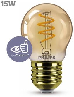 Philips Ledfilamentlamp Kogel Amber E27 2,6w