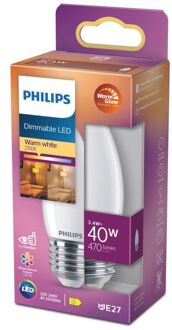 Philips Ledlamp Kaars E27 3,4w