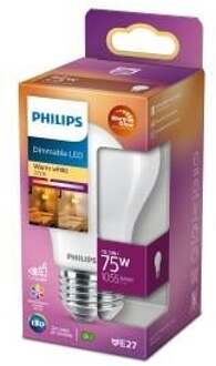 Philips Ledlamp Peertje Classic - D6cm - Dimbaar - Warm Wit - E27 - 7,2w