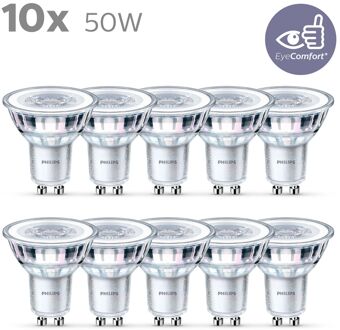Philips Ledspot - Warm Wit - Gu10 - 5w - 10 Stuks