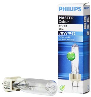 Philips MASTERColour CDM-T Elite 70W 942 G12 | Koel Wit - Beste Kleurweergave