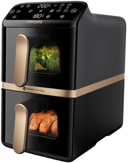 Philips NA462/70 Dual Stack Airfryer Zwart