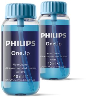 Philips OneUp floor cleaner 2-pack (XV1892/02) Blauw