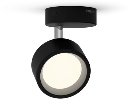 Philips Plafondspot Bracia Zwart 5,5w