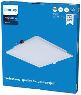 Philips ProjectLine LED paneel wit 4.000K 30x30 cm