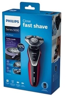 Philips Rasierer S5340/06 bk/rd Scheerapparaat