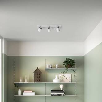Philips Runner LED plafondspot wit 3-lamps wit, zwart