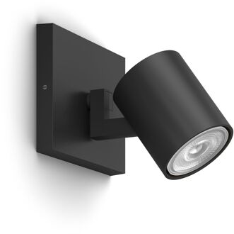 Philips Runner Opbouwspot GU10 1x Zwart