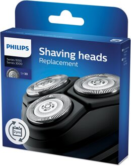 Philips SH30/50 Scheerhoofden Zwart