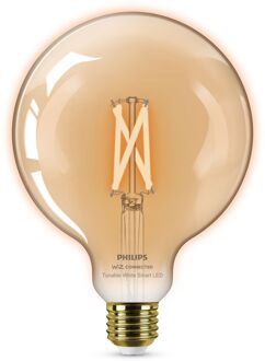 Philips Slimme Ledfilamentlamp G125 Amber E27 7w