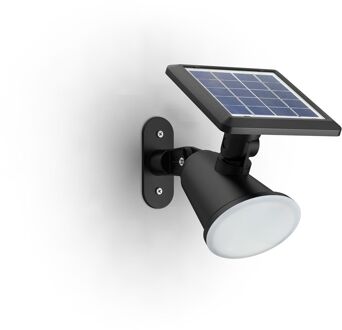 Philips Solar Wandlamp Jivix Zwart 1,4w