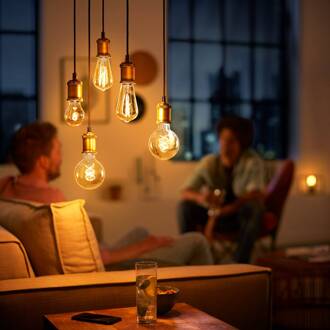 Philips Standaard LED-lamp E27 - 25W Warm Wit Amber - Compatibel met dimmer - Glas