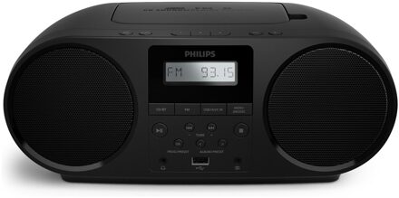 Philips TAZ5000/00 DAB radio Zwart