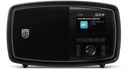 Philips The Janet - TAV2000DB/00 DAB radio Zwart