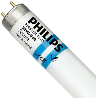 Philips TL-D Secura 58W 840 (MASTER) | 150cm - Koel Wit