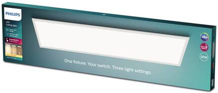 Philips Touch LED paneel 120 x 30cm wit 2.700 K