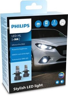 Philips Ultinon Pro3022 Led H4 11342U3022X2