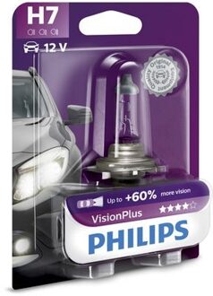 Philips Vision Plus H7 koplamp 12V 55W