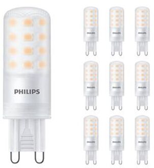 Philips Voordeelpak 10x Philips Corepro Ledcapsule G9 4w 480lm - 827 Zeer Warm Wit | Dimbaar - Vervangt 40w