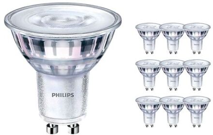 Philips Voordeelpak 10x Philips Corepro Ledspot Gu10 Par16 3w 230lm 36d - 830 Warm Wit | Dimbaar - Vervangt