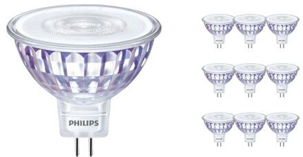 Philips Voordeelpak 10x Philips Corepro Ledspot Gu5.3 Mr16 7w 621lm 36d - 830 Warm Wit | Vervangt 50w