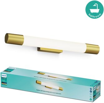 Philips Wandlamp Badkamer Rover - Messing - Ip44 - 5w