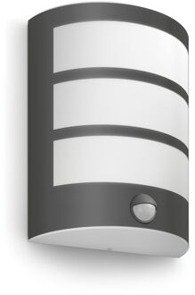 Philips Wandlamp Python Antraciet 6w Met Sensor