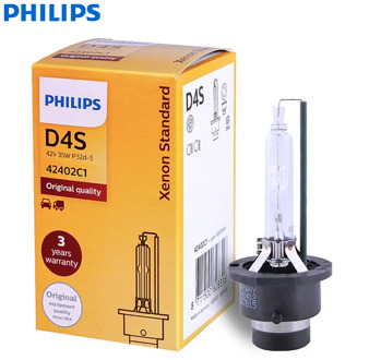 Philips Xenon Standard D4S 42402C1 35W Original Xenon HID Headlight Car Bulb Auto Lamp ECE OEM Quality Germany (Single)