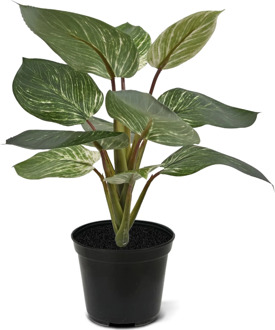 Philodendron Birkin 30 cm - Kunstplant