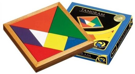 Philos puzzelspel Tangram 4 - 7 stukjes
