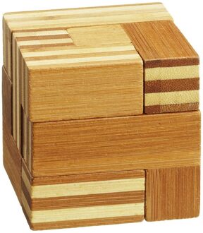 Philos Soma Kubus Puzzel - Bamboe