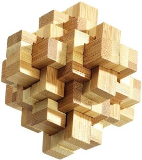 Philos Vervloekte Knoop Puzzel - Bamboe