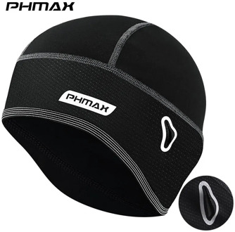 PHMAX Winter Cycling Cap Thermal Fleece Ski Cap MTB Bike Bandana Headband Cycling Helmet Hat Running Riding Motorcycle Headwear