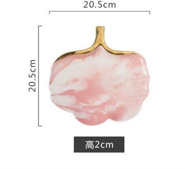 Phnom Penh Marmer Keramische Plaat Bestek Creatieve Huishoudelijke Diner Platen Brood Fruit Plaat Sieraden Lade Voor Servies S1