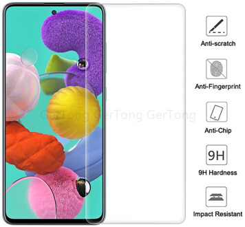 Phone Screen Protector For Samsung Galaxy A50 A70 A51 A71 A10 A20 A30 A40 A20S A30S Tempered Glass On SM A50 A505F A 70 50 Film